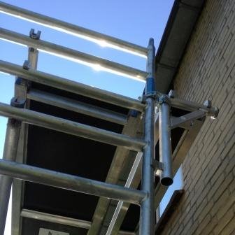 Uitwijkconsole rolsteiger 30 cm diep