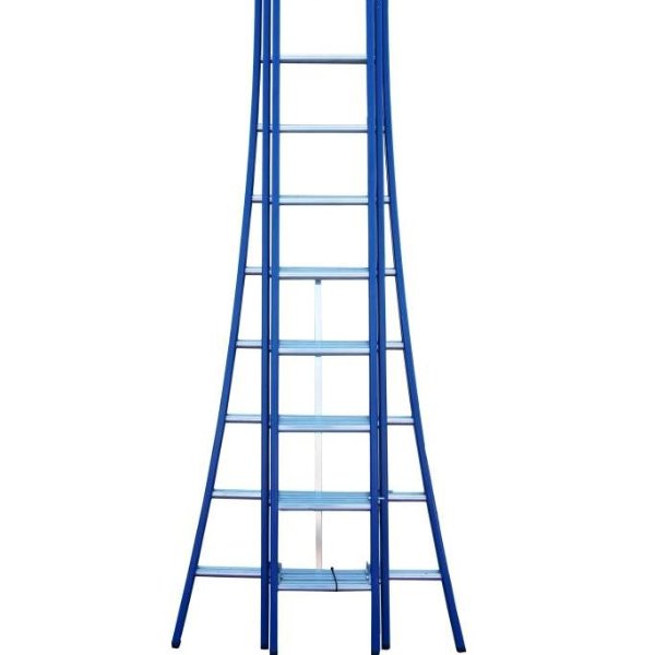 Driedelige ladder lengte 8,25 meter