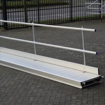 Werkbrug 6 meter met leuning