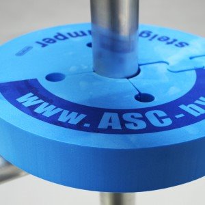 Steigerbumper voor rolsteiger of kamersteiger